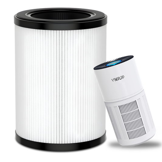 VNIUP® H14 HEPA Filter 3-Stage Filtration Odors, Dust, Pollen, Smoke