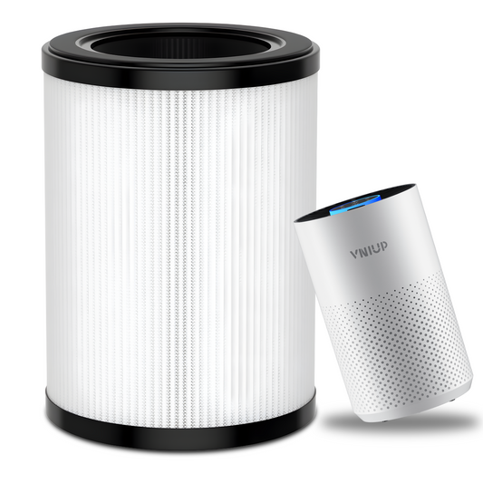 VNIUP® H14 HEPA Filter 3-Stage Filtration Odors, Dust, Pollen, Smoke
